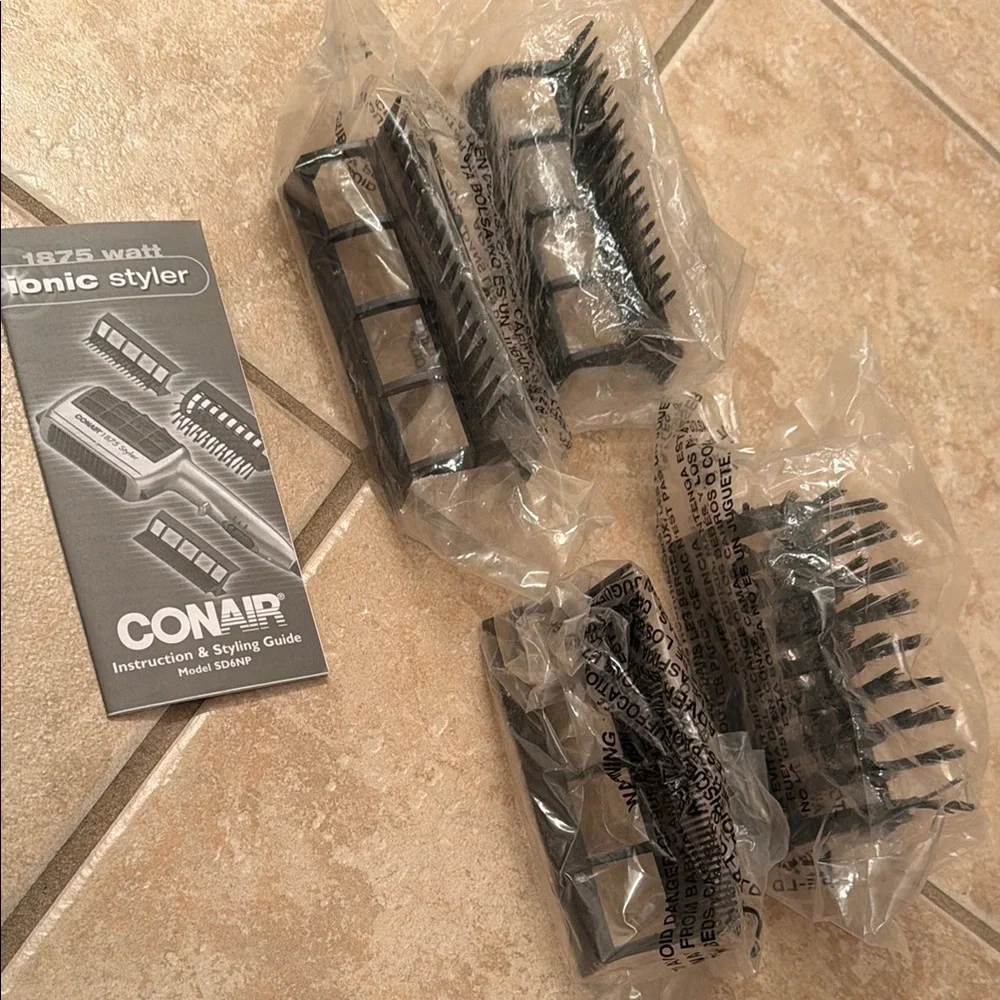 Conair Black Replacement Styling Clips - Pack of 4